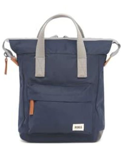 Roka Bantry B Bag Medium Sustainable Edition Nylon Midnight - Blu