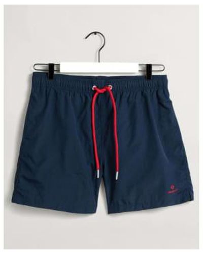 GANT Classic fit swim shorts - Azul