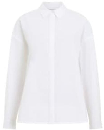 Great Plains Camisa novio orgánico - Blanco
