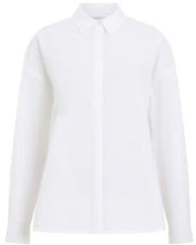 Great Plains Organic Boyfriend Shirt - Bianco