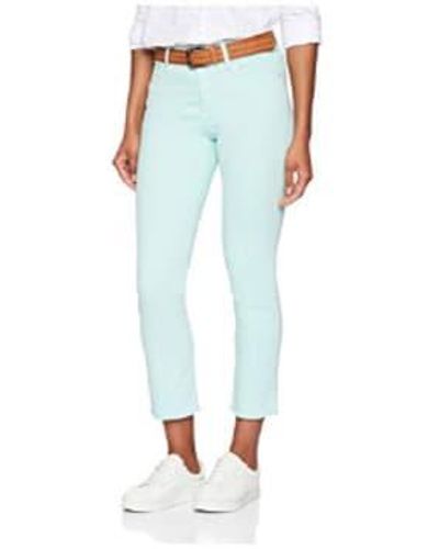 NYDJ Sheri Slim Jeans Pale Cabana Mfoz 2041 Uk16 - Multicolor