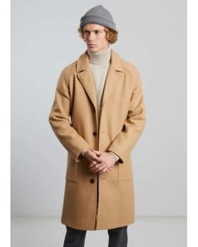 L'Exception Paris Camel Oversized Overcoat 48 - Brown