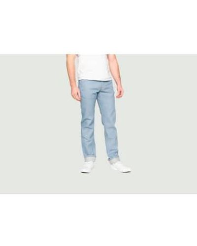 Naked & Famous Naked And Famous Jean Weird Guy Left Hand Twill Selvedge - Blu