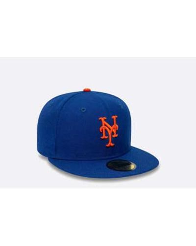 KTZ New York Mets Mlb 59Fifty Fitted - Blu