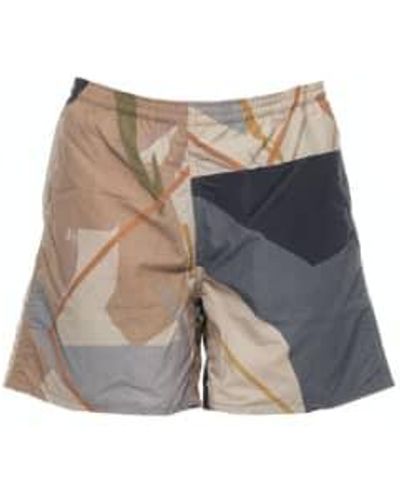 Paura Shorts By Man Airam Bermuda Camo - Grigio