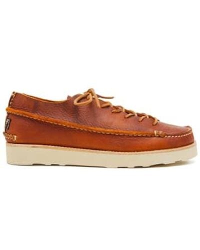 Yogi Footwear Finn 3 Tumbled Leather Eva Sole Shoe Chestnut Uk 8 - Brown