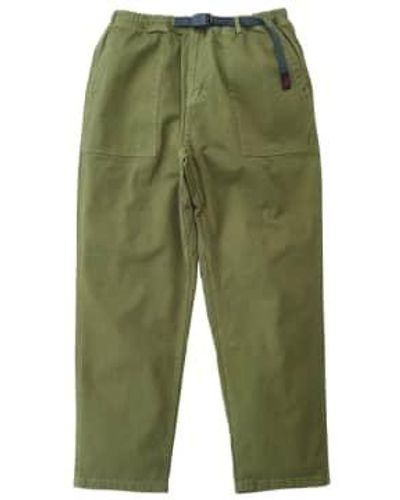 Gramicci Pantalones cresta cónicos sueltos - Verde