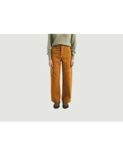 Rita Row High Loose Jeans Velde 36 - Multicolor