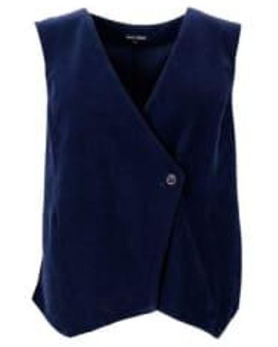 Black Colour New york cordcoat - Blau