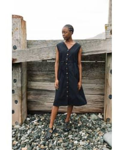 Beaumont Organic Athena Cotton Dress - Black