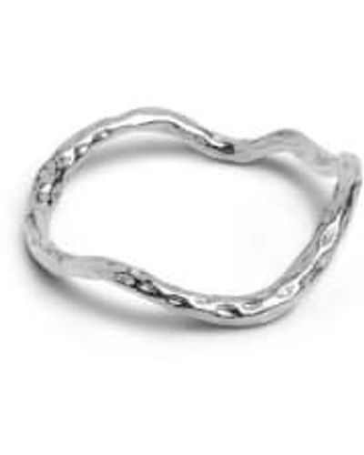 Enamel Copenhagen Sway Ring - Metallic