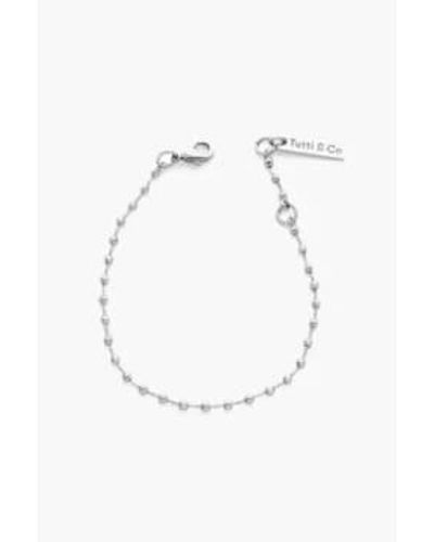 Tutti & Co Br639s bracelet skyline - Blanc
