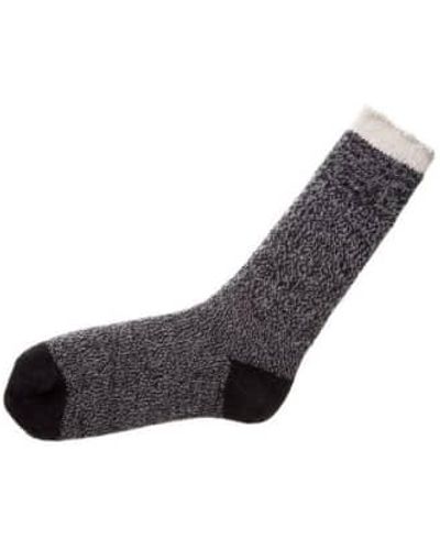 Patapaca Melange Socks Negro / Plomo Negro/plomo M - Grey