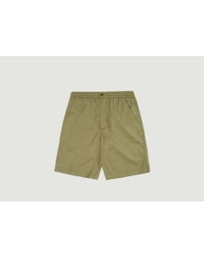 Universal Works Long Track Shorts 28 - Green