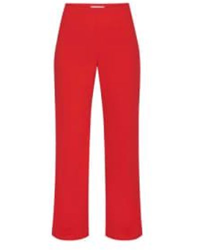 Sisters Point Neat Pants Ruby Xs - Red