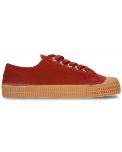 Novesta Star Master Sneakers Marsala/ Gum Eur 43 - Red