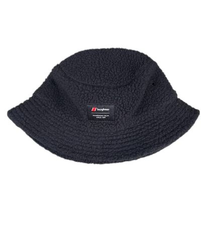 Berghaus Sherling Fleece Bucket Hat Black - Blu