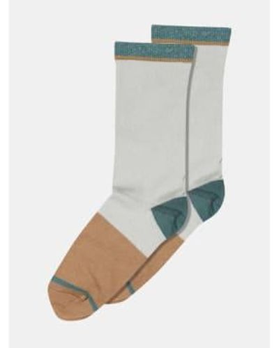 mpDenmark Juno Ankle Socks Skylight - Blu