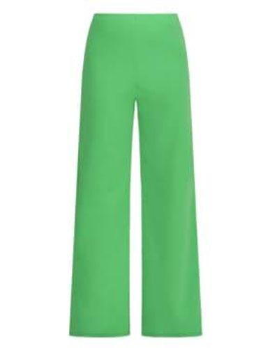 Sisters Point Neat Trousers Sea Xs - Green