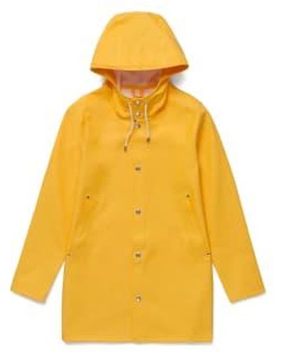 Stutterheim Chubasquero estocolmo hombre amarillo