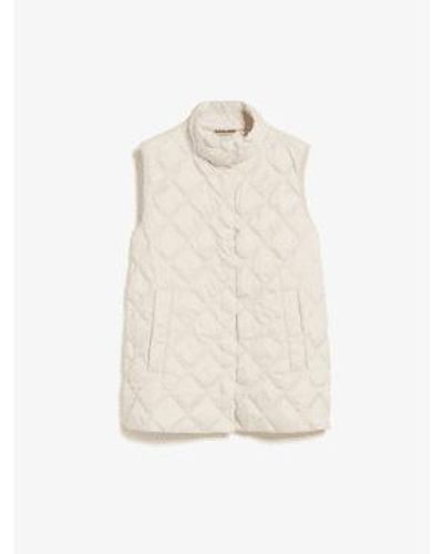 Weekend by Maxmara Balco Quilted Gilet Col Ivory - Neutro