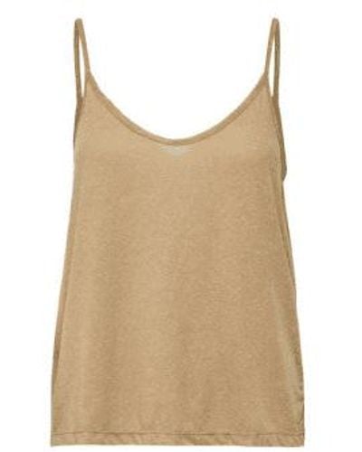 SELECTED Ivy Strap Top. - Natur