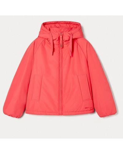 OOF WEAR 9750 Coral Hooded Jacket - Rosso