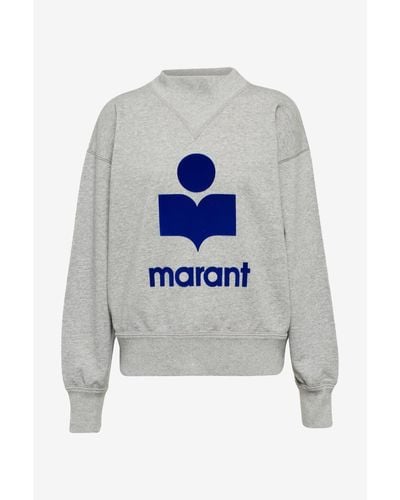 Isabel Marant Isabel Marant Star Moby Logo Sweatshirt - Grau