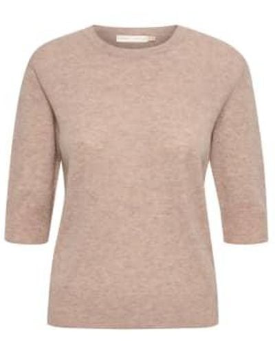 Inwear Oat Monikaiv Short Sleeves Jumper - Marrone