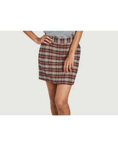 See By Chloé Checked Skirt 36 - White