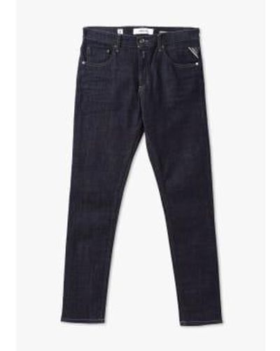 Replay S Mickym Aged Jeans - Blue