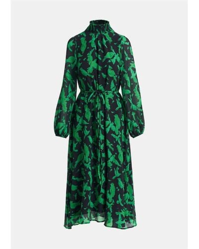 Essentiel Antwerp Eshanti Kleid schwarzgrün