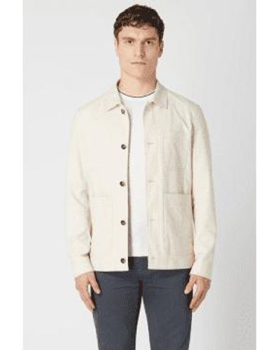 Remus Uomo Beige Casual Scott Jacket Extra Large - Natural