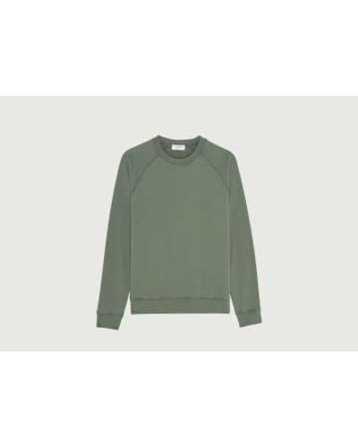 L'Exception Paris Bio -Baumwoll -Sweatshirt - Grün