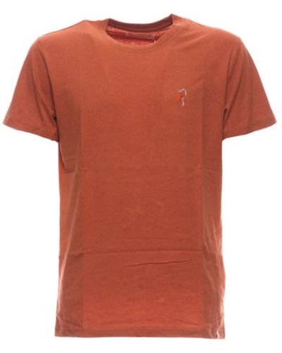 Revolution T-Shirt Mann 1294 Orangenmel