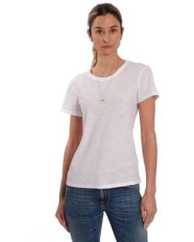 Levete Room Camiseta blanca con cuello redondo any 1 - Blanco