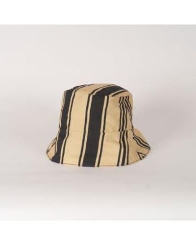Kate Sheridan Stripe Bucket Hat S/m - Multicolor