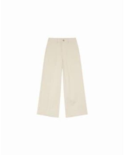Grace & Mila And Beige Trousers L - White