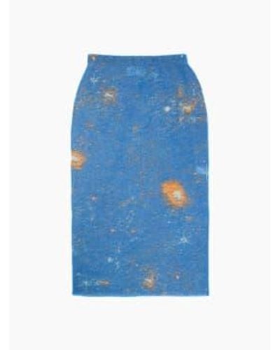 Bielo Galaxy Skirt S - Blue