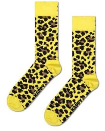 Happy Socks Leo 36-40 - Yellow