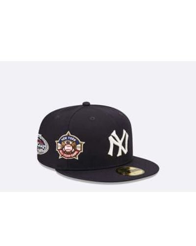 KTZ 59fifty York Yankees Cooperstown Multi Patch 7 1/8 / Azul - Black