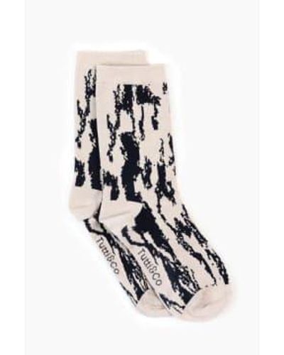 Tutti & Co Soc056 Driftwood Socks One Size / Coloured - Black