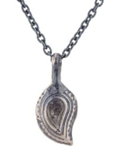 silver jewellery Jewellery 925 Mango Stone Necklace - Metallizzato