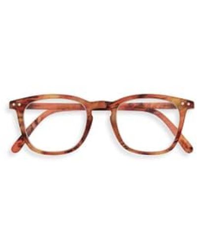 Izipizi Shape E Wild Bright Reading Glasses - Brown
