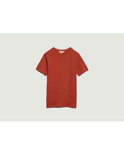Merz B. Schwanen T-shirt s années 1950 - Rouge