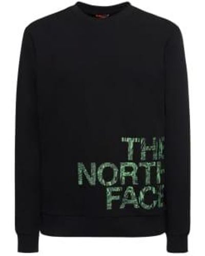 The North Face Blown Up Logo Crew - Black