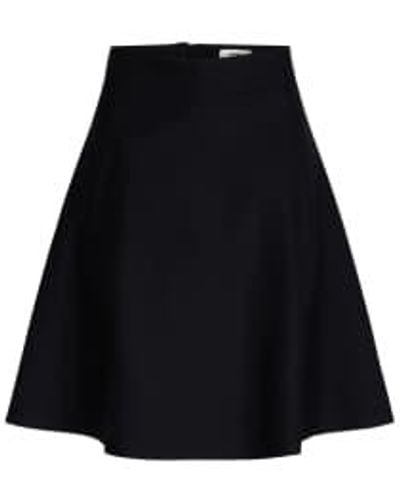 Mads Nørgaard Heavy Twill Stelly Skirt 36 - Black