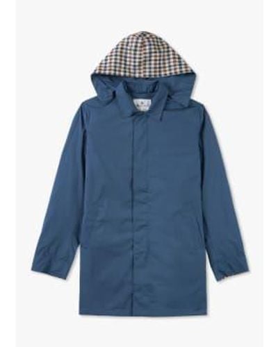 Aquascutum S Active Packable Trench - Blue