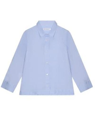 Cashmere Fashion Lareida baumwoll bluse zelma - Blau