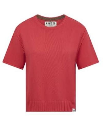 Komodo Stevie Sweater Soft Size 2/uk 10/eu 38 - Red
